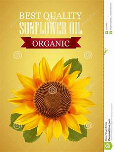 Sunflower Oil Label